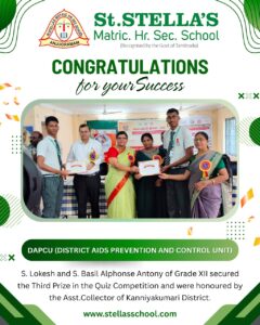 Read more about the article Third Prize in the Quiz Competition